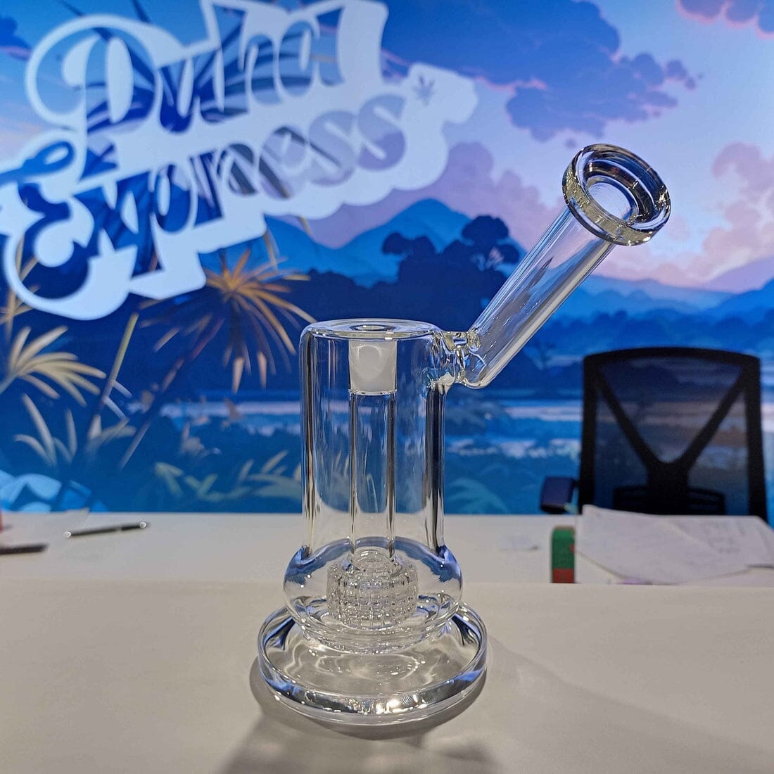 Desktop Bubbler Matrix Sidecar Right - Popular Glass - Puha Express