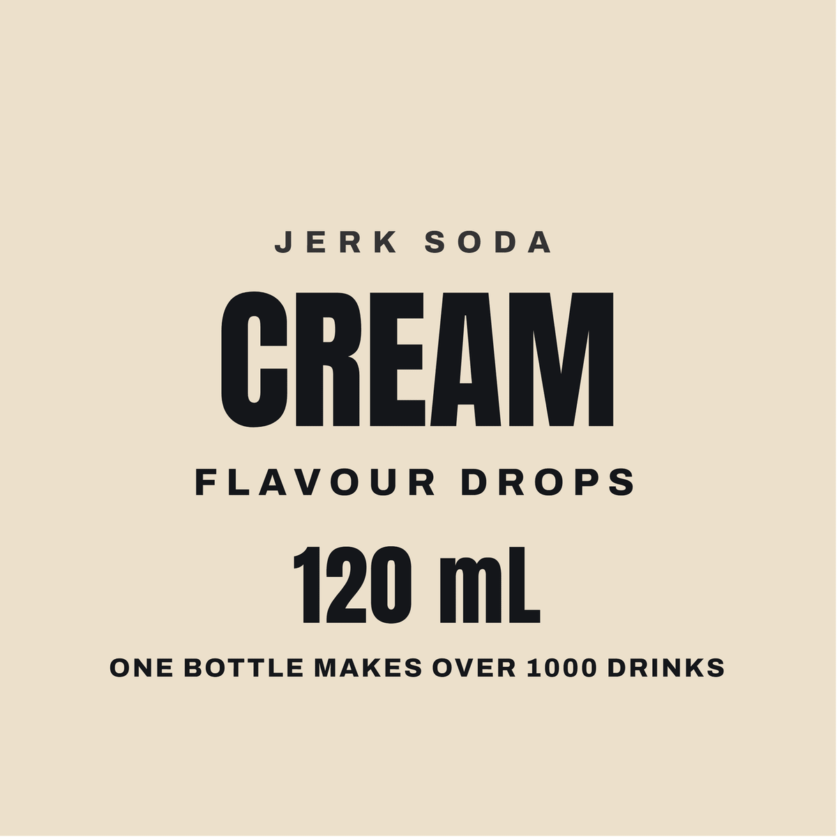 Jerk Soda Cream Flavouring Drops - Jerk Soda - Puha Express