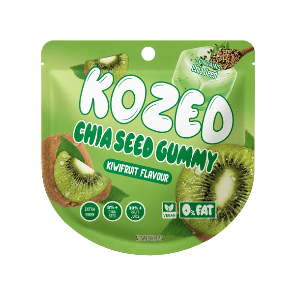 KOZED - Chia Seed Gummy - Kiwifruit - KOZED - Puha Express