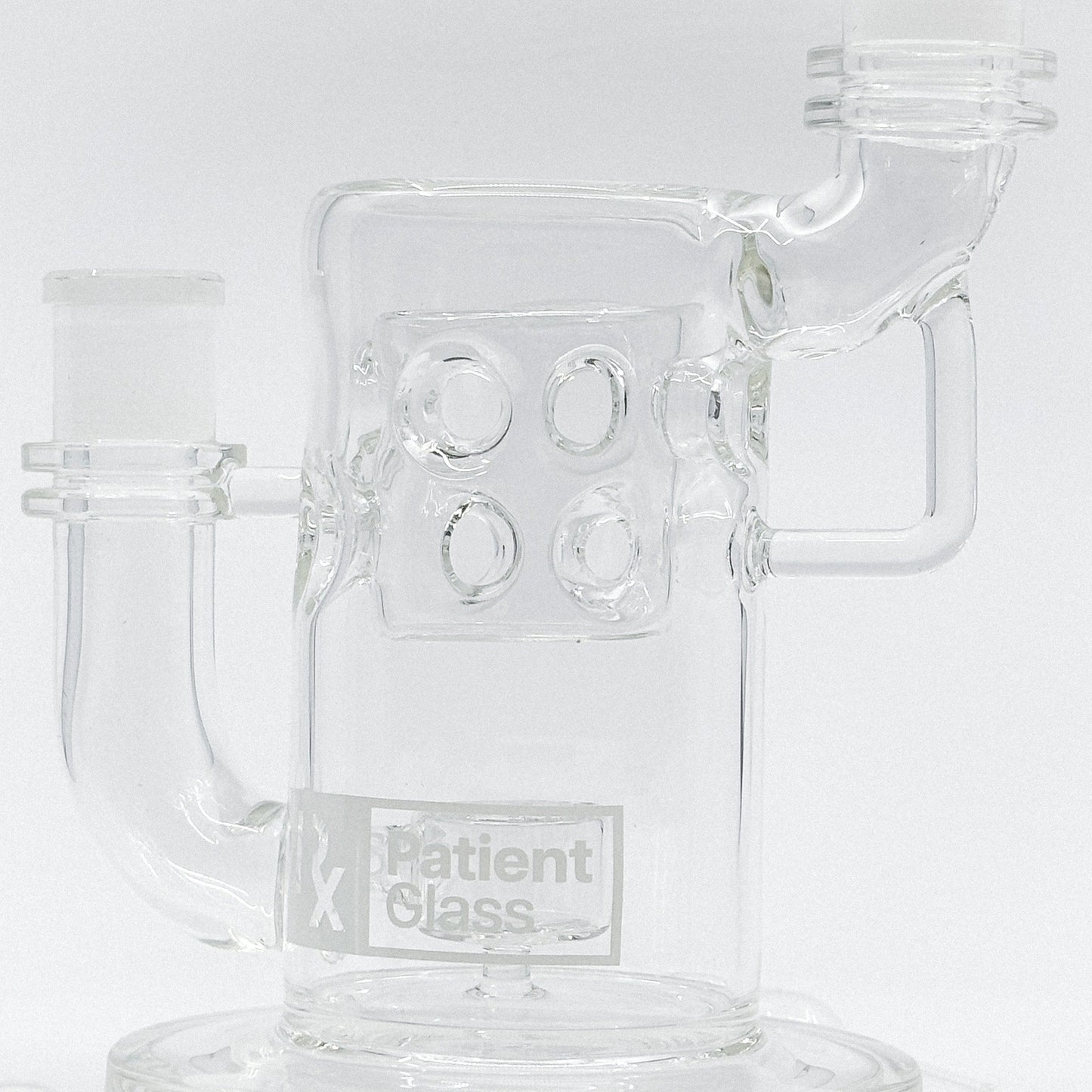 Swiss 18mm Modular w/ Glass Whip Set - Patient Glass - Puha Express