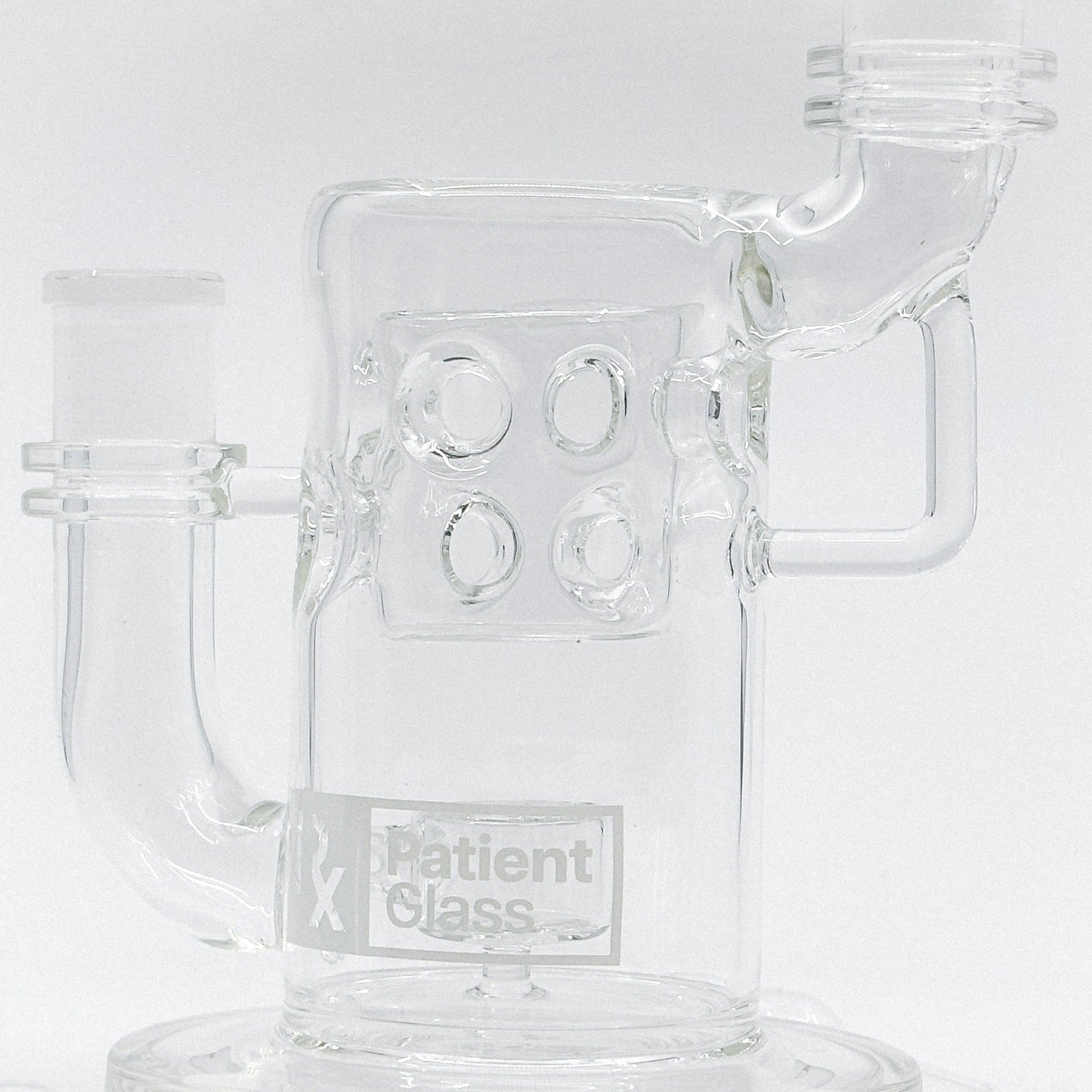 Swiss 18mm Modular w/ Glass Whip Set - Patient Glass - Puha Express