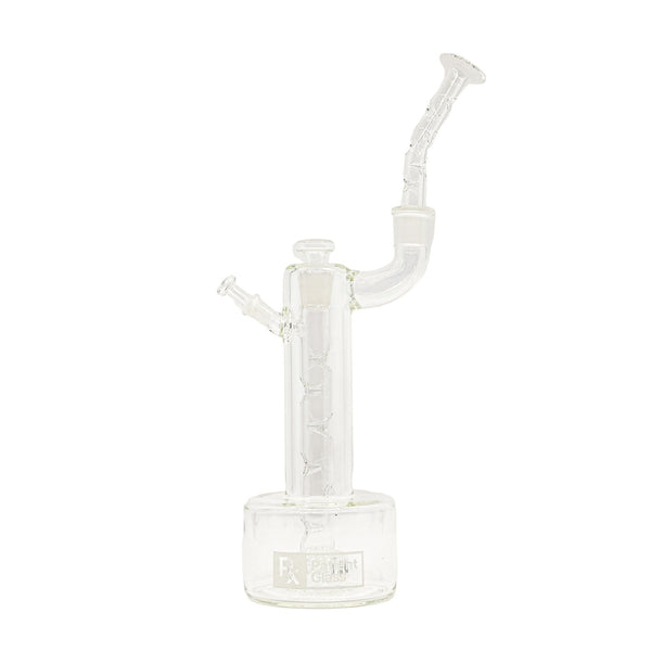 Tallboy 18mm Modular Bypass w/ Cooling Mouthpiece - Patient Glass - Puha Express