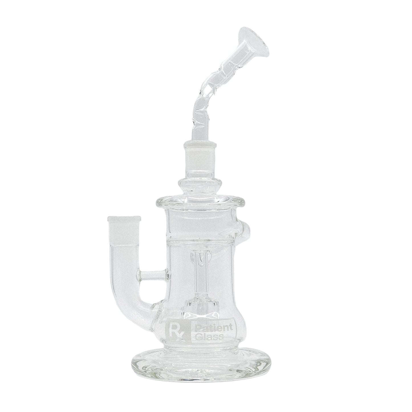 Torus 18mm Modular Recycler w/ Cooling Mouthpiece - Patient Glass - Puha Express