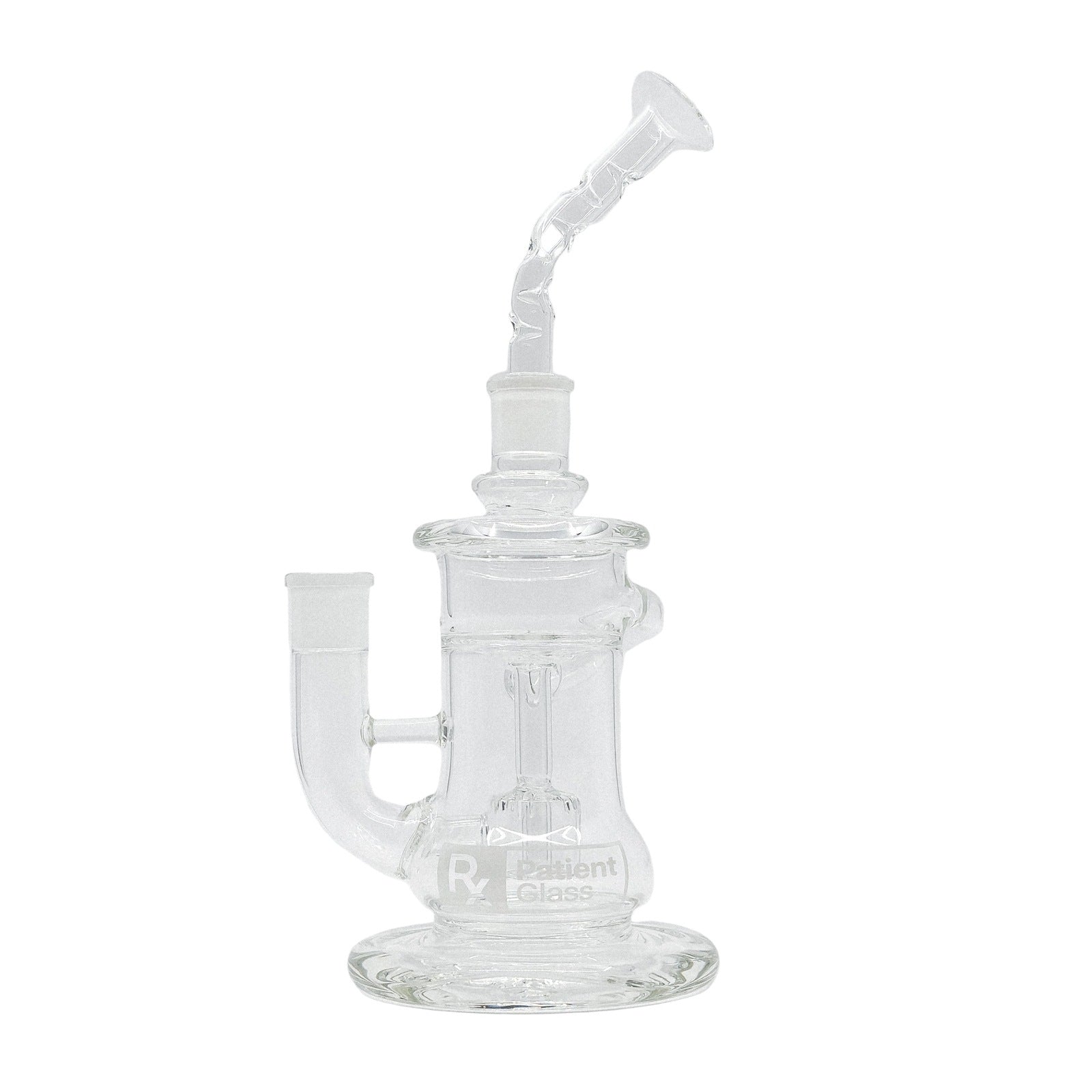 Torus 18mm Modular Recycler w/ Cooling Mouthpiece - Patient Glass - Puha Express