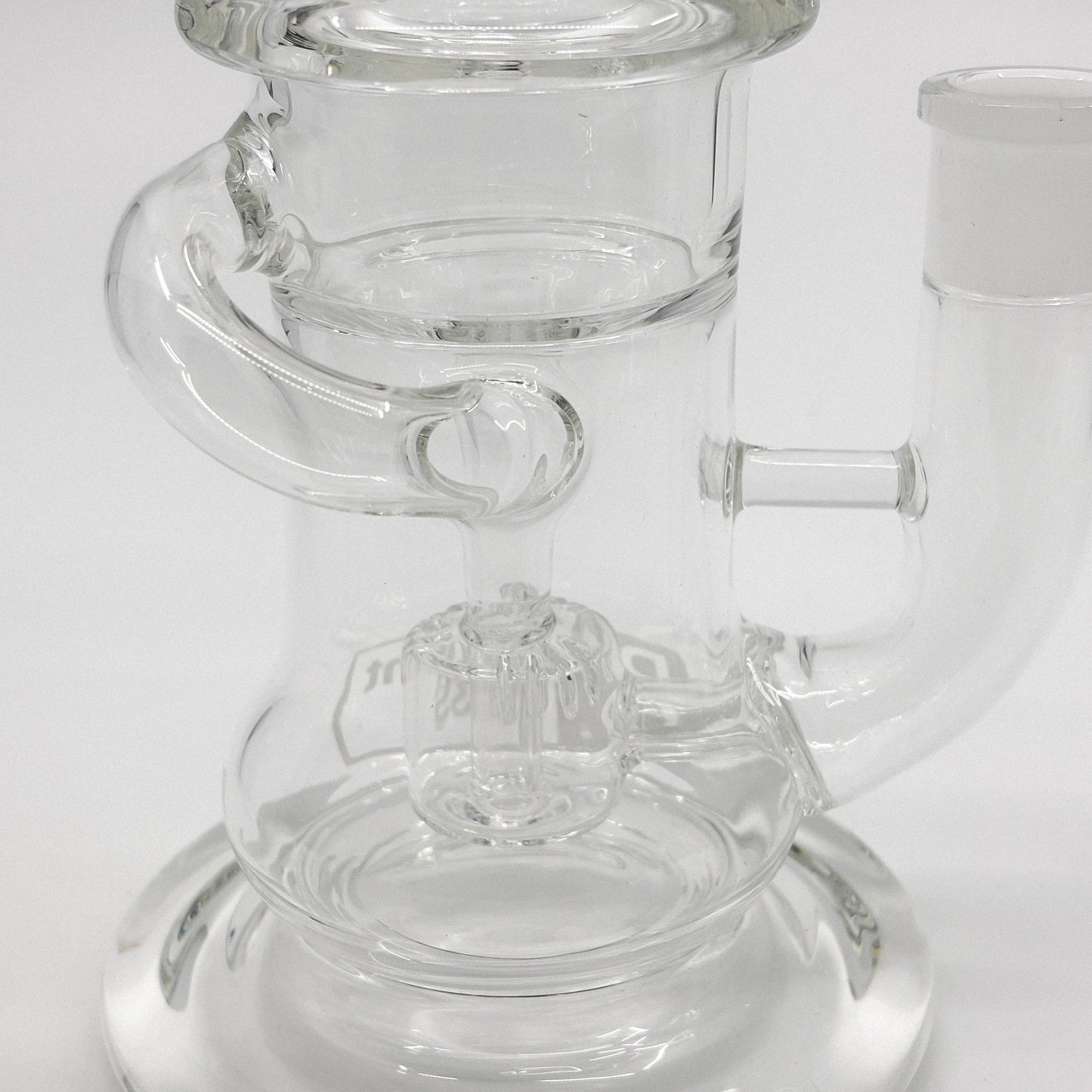 Torus 18mm Modular Recycler w/ Cooling Mouthpiece - Patient Glass - Puha Express