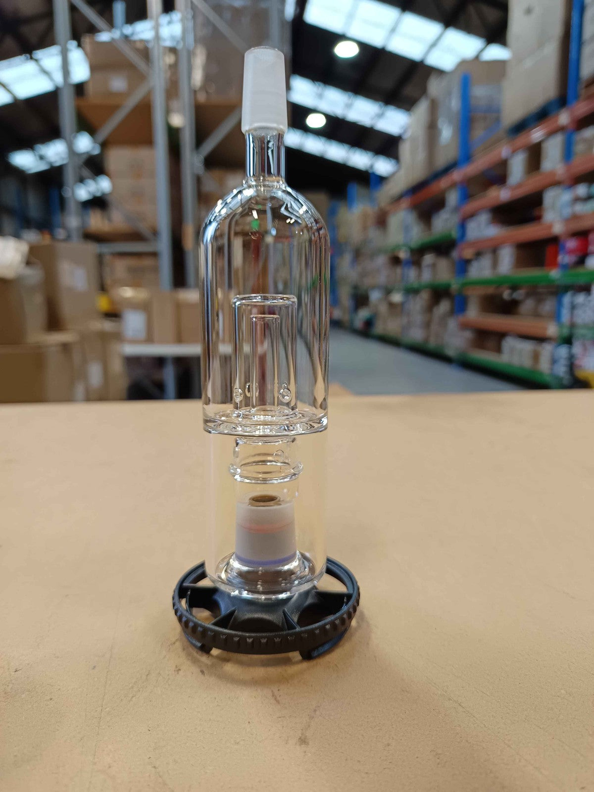 Volcano Glass Bubbler - Patient Glass - Puha Express