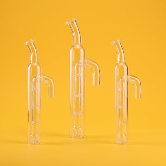 Angus Enhanced Glass SideCar Bubbler - YLLVAPE - Puha Express