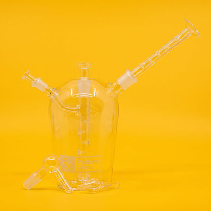 Patient Glass Cup 14mm Modular Bypass Kit NZ – Bottle Style Water Bubbler - Patient Glass - Puha Express
