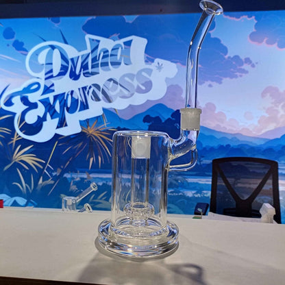 Desktop Bubbler UFO Modular with Mouthpiece - Popular Glass - Puha Express