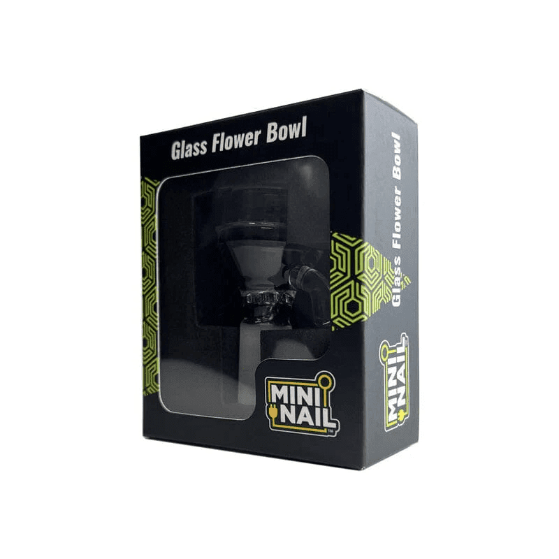 Glass Flower Bowl - MiniNail - Puha Express