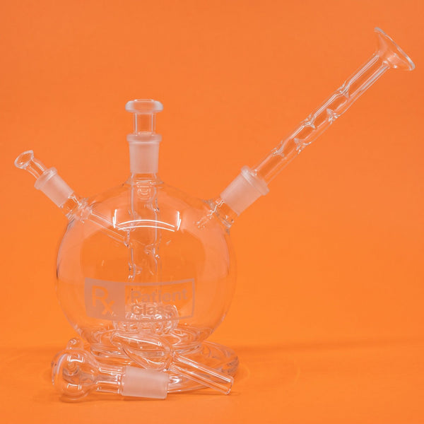 Patient Glass Globe 14mm Modular Bypass Kit – Water Bubbler Set - Patient Glass - Puha Express
