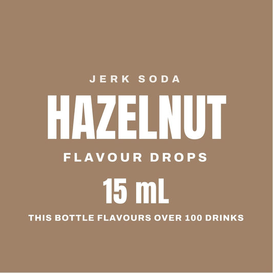 Jerk Soda Hazelnut Flavour Drops – Puha Express