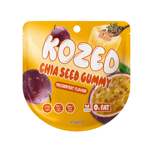 KOZED Chia Seed Gummy Passion Fruit – Puha Express