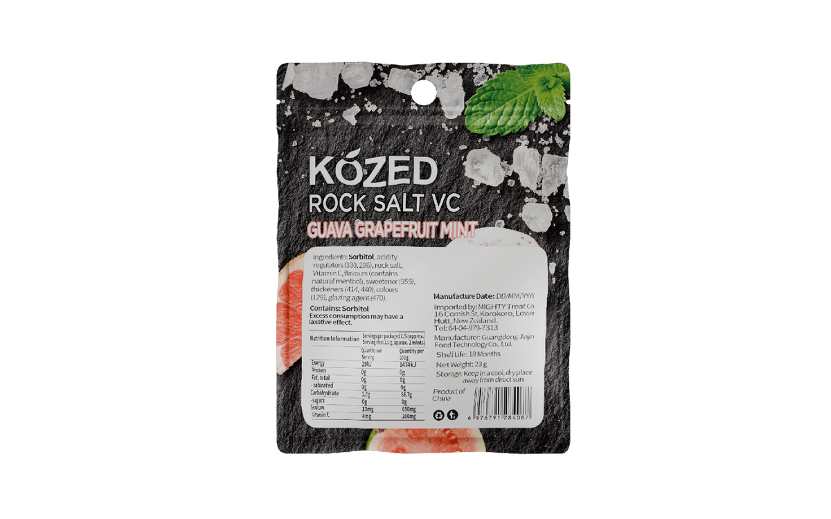 KOZED - Rock Salt Mints - Guava Grapefuit - KOZED - Puha Express