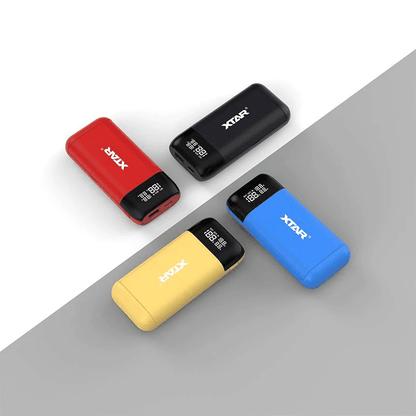 PB2S Two Bay USB-C Battery Bank Charger - XTAR - Puha Express