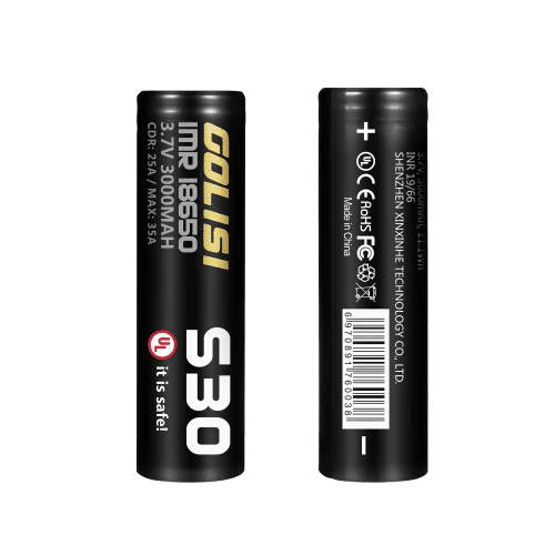 S30 18650 Battery 2pc - GOLISI - Puha Express