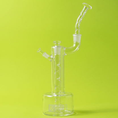 Tallboy 18mm Modular Bypass w/ Cooling Mouthpiece - Patient Glass - Puha Express