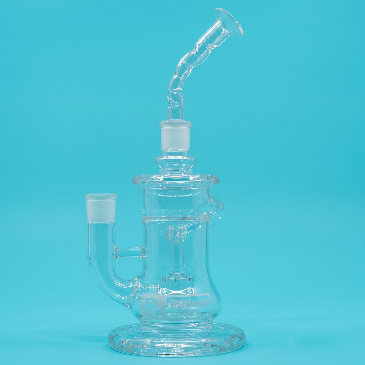 Patient Glass Torus 18mm Modular Recycler – Water Bubbler - Patient Glass - Puha Express