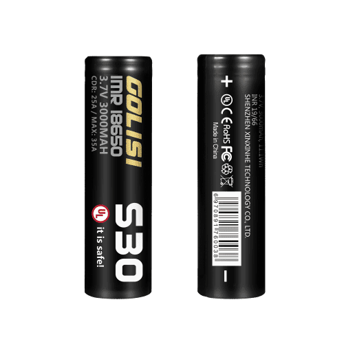 Golisi - S30 18650 Battery 2 Pack - GOLISI - Puha Express